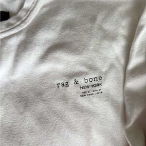 Rag & Bone White sweatshirt